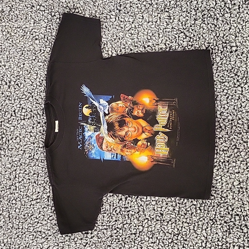 Harry Potter & The Sorcerer's Stone Movie T-Shirt Size 7 Youth
